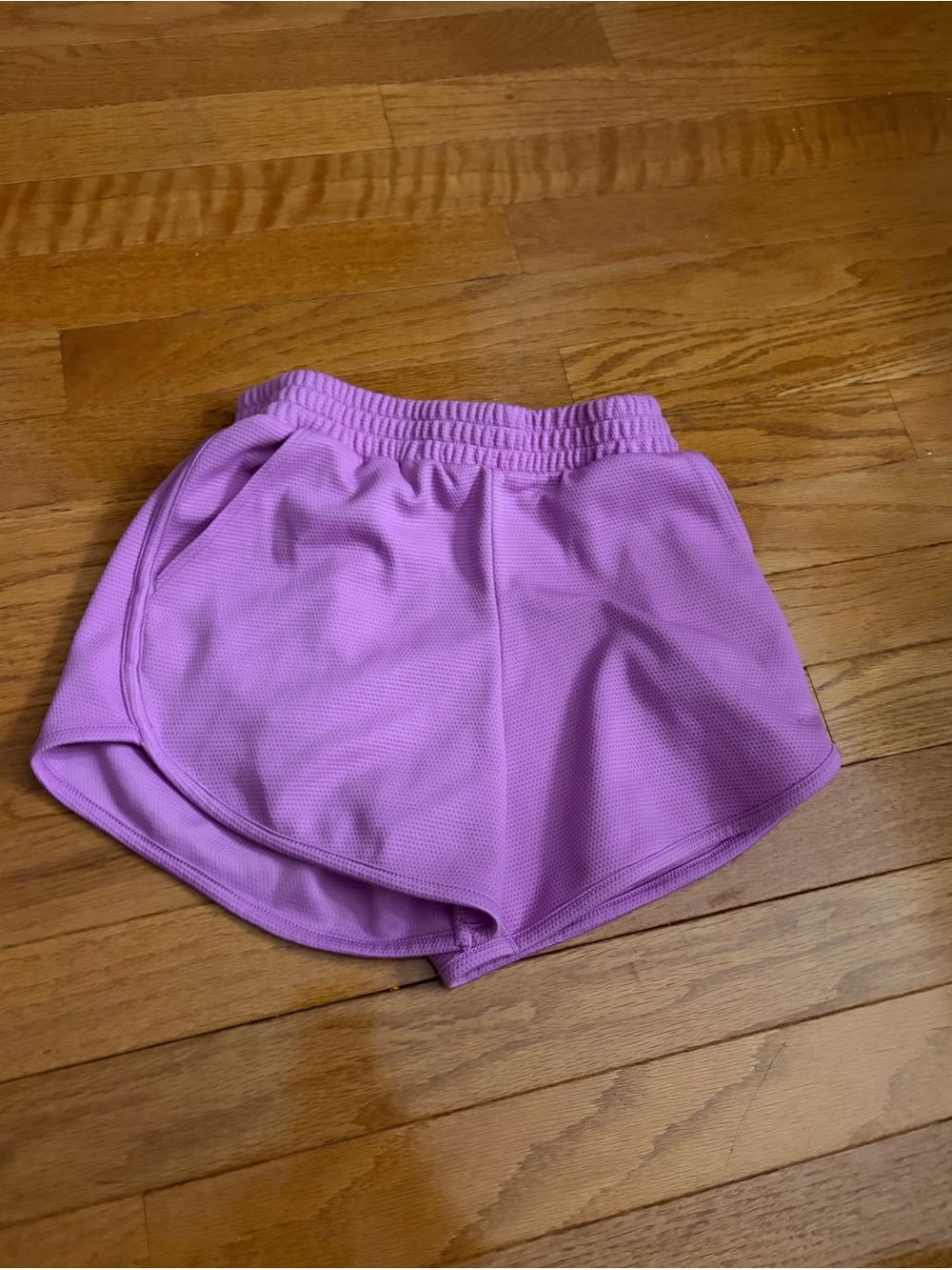 Avia Lavender Athletic Shorts with Elastic Waist kids